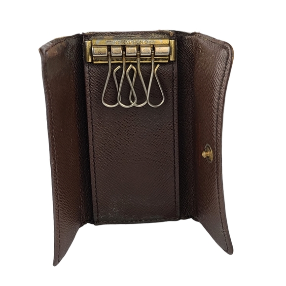 Louis Vuitton Damier Ebene Key Holder Wallet - Picture 4 of 9
